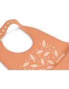 Baboo Silicone Bib előke Peachy Keen 4m+ 1 db