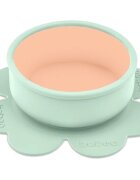 Baboo Silicone Bowl szilikon tálka tapadókoronggal Peachy Keen 6m+ 1 db