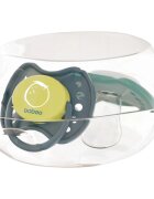 Baboo Soothers Silicone Orthodontic with Case cumi Lagoon Fiesta 6-12 m 2 db