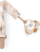 Baboo Textile Soother Holder cumitartó csipesz Au Naturale 1 db
