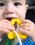 Baby Einstein Ocean Explorers Sea of Sensory Teether Toy rágóka 3 m+ 1 db