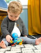 Baby Einstein Opus's Shake & Soothe Teether Toy & Rattle rágóka csörgővel 0 m+ 1 db