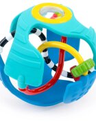 Baby Einstein Rattle & Sense™ szenzoros labda rágókával 3m+ 1 db