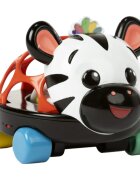 Baby Einstein Zen the Zebra™ Curious Car kisautó csörgővel 3 m+ 1 db