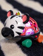 Baby Einstein Zen the Zebra™ Curious Car kisautó csörgővel 3 m+ 1 db