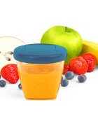 Babymoov Bowls Multicolor tálka kupakkal 6x250 ml