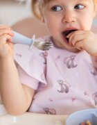 BabyOno Be Active Stainless Steel Spoon and Fork étkészlet gyermekeknek Mint 12m+ 2 db