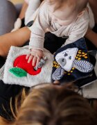 BabyOno Mouse kontrasztos fejlesztő könyv 0m+ 1 db
