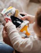 BabyOno Mouse kontrasztos fejlesztő könyv 0m+ 1 db