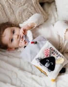BabyOno Mouse kontrasztos fejlesztő könyv 0m+ 1 db
