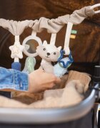 BabyOno Raccoon kontrasztos függőjáték 0m+ 1 db