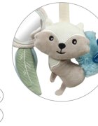 BabyOno Raccoon kontrasztos függőjáték 0m+ 1 db