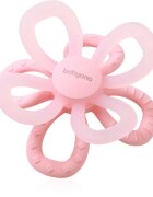 BabyOno Silicone Teether Flower rágóka Pink 1 db