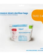 BabyOno Take Care Microwave Steam Sterilizer Bags sterilizációs zacskók mikrohullámú sütőbe 5 db