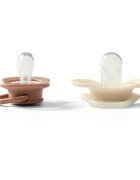 BabyOno Take Care Symmetrical Silicone Soothers cumi Day & Night 18m+ 2 db