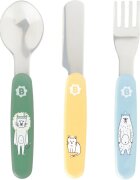 Badabulle Cutlery étkészlet gyermekeknek 12 m+ 3 db