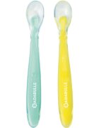 Badabulle Silicone Spoons kiskanál 3 m+ 2 db