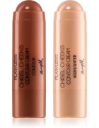 Barry M Chisel Cheeks Krémes bronzosító és highlighter stift duo balení 2x5 g