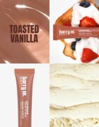Barry M Lip Rehab tápláló tonizáló maszk az ajkakra árnyalat Toasted Vanilla 10 ml