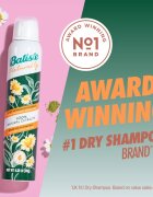 Batiste Naturally Green tea & Chamomile száraz sampon a felesleges faggyú felszívódásáért és a haj frissítéséért 200 ml