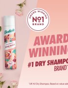 Batiste Rose Gold száraz sampon a felesleges faggyú felszívódásáért és a haj frissítéséért 200 ml