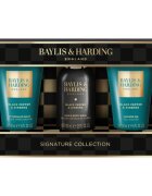 Baylis & Harding Black Pepper & Ginseng ajándékszett arcra testre és hajra uraknak