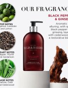 Baylis & Harding Black Pepper & Ginseng folyékony szappan 500 ml