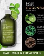 Baylis & Harding Goodness Awaken Senses kéz és testápoló krém frissítő hatással illatok Lime Mint & Eucalyptus 500 ml