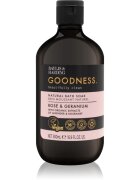 Baylis & Harding Goodness Rose & Geranium habfürdő virág illattal 500 ml