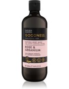 Baylis & Harding Goodness Rose & Geranium tusfürdő gél virág illattal 500 ml