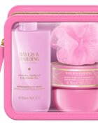Baylis & Harding Jojoba Vanilla & Almond Oil ajándékszett utazásra