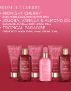 Baylis & Harding Midnight Cherry ajándékszett testre