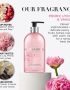 Baylis & Harding Peony Lychee & Vanilla folyékony szappan hidratáló hatással 500 ml