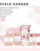 Baylis & Harding Royale Garden Rose Poppy & Vanilla ajándékszett pléh doboz