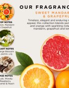 Baylis & Harding Sweet Mandarin & Grapefruit ajándékszett kozmetikai táska