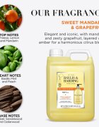 Baylis & Harding Sweet Mandarin & Grapefruit folyékony szappan utántöltő Refill 2000 ml