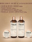 Baylis & Harding The Fuzzy Duck Bergamot Hemp & Sandalwood ajándékszett uraknak