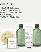 Baylis & Harding Wellness. Energise ajándékszett kozmetikai táska Ginger Lime & Basil Leaf