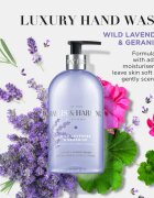 Baylis & Harding Wild Lavender & Geranium folyékony szappan hidratáló hatással 500 ml