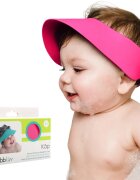 BBLÜV Käp szilikon fejmosó szemellenző Pink 1 db