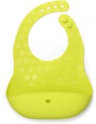 BBLÜV Pöket előke kanállal Grey/Lime 2 db
