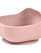 Beaba Silicone Bowl with Suction Cup szilikon tálka tapadókoronggal Cotton Candy 1 db