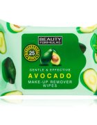 Beauty Formulas Avocado nedves törlőkendők 25 db