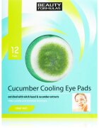 Beauty Formulas Clear Skin Cucumber Cooling regeneráló maszk szemre 12 db