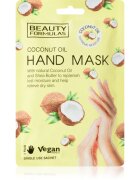 Beauty Formulas Coconut Oil mélyhidratáló maszk kézre 1 db