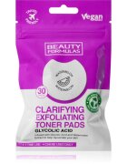 Beauty Formulas Glycolic Acid sminklemosó vattakorong 30 db