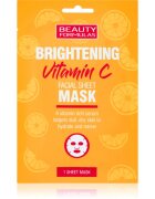 Beauty Formulas Vitamin C fehérítő gézmaszk C vitamin 1 db