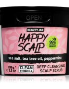 Beauty Jar Happy Scalp tisztító peeling zsíros fejbőrre 100 g