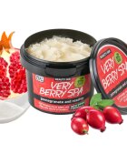 Beauty Jar Very Berry Spa bőrpuhító cukros peeling az arcra 120 g