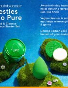 beautyblender® Besties BIO Pure utazási készlet a tökéletes bőrért